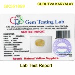 Yellow Sapphire – 5.79 Carats (Ratti-6.40) Pukhraj
